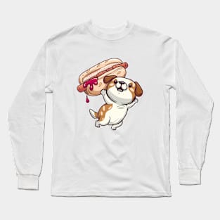 Dog and Hot dog 7105 Long Sleeve T-Shirt